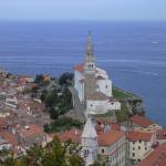 Piran z vrchu